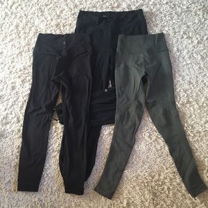 Lot of Lululemon bottoms
